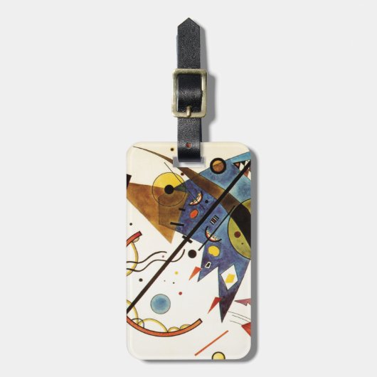 Étiquette À Bagage Voûte et point (Devant Vertical)