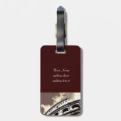 Étiquette À Bagage Voûtes romaines classiques de colosseum (Dos Vertical)