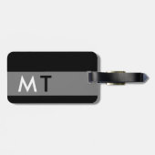 Étiquette À Bagage Voyage cool et moderne élégant (Dos horizontal)