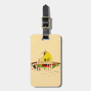 Étiquette À Bagage Voyage dans le style : Dôme du Rocher Bagage Tag