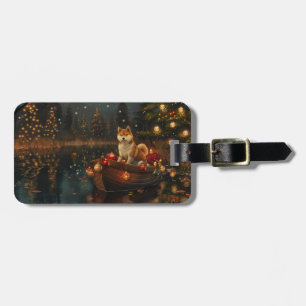 Étiquette À Bagage Voyage de fête de Noël à Akita