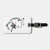 Étiquette À Bagage Voyage de libellule (Devant horizontal)