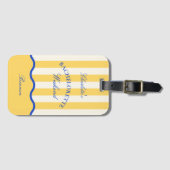 Étiquette À Bagage Voyage de week-end de Bachelorette d'été moderne (Devant Horizontal)