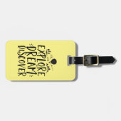 Étiquette À Bagage Voyage Devis Explorer Dream Découvrir Bagage Balis (Devant horizontal)