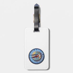 Étiquette À Bagage Voyage & Exploration Europe Vacances