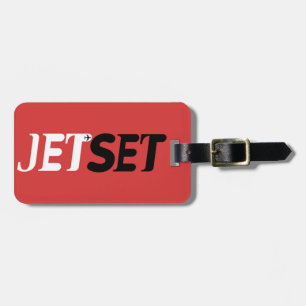 Étiquette À Bagage Voyage Jet Set