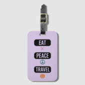 Étiquette À Bagage Voyage pour la paix (Devant Vertical)