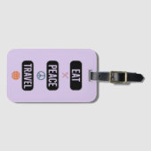 Étiquette À Bagage Voyage pour la paix (Devant Horizontal)