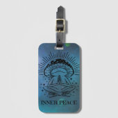 Étiquette À Bagage Voyage tranquille (Devant Vertical)