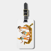 Étiquette À Bagage Voyage vers inconnu (Devant Vertical)