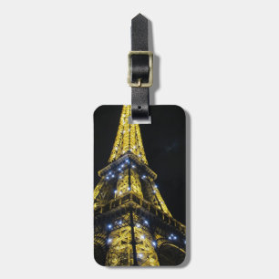 Étiquette À Bagage Voyage vers Paris