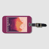 Étiquette À Bagage Voyage Wanderlust (Devant Horizontal)