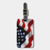 Étiquette À Bagage Voyager à travers le monde modèle (Devant Vertical)