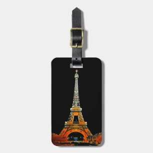 Étiquette À Bagage Voyager avec Style : L'Étiquette de Bagage de la T