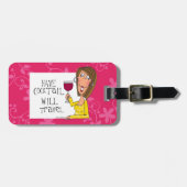 Étiquette À Bagage voyagera l'étiquette de bagage (Devant horizontal)