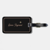 Étiquette À Bagage Voyagez dans le monde (Dos horizontal)