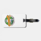 Étiquette À Bagage Voyagez explorer la zambie fabuleuse (Dos horizontal)