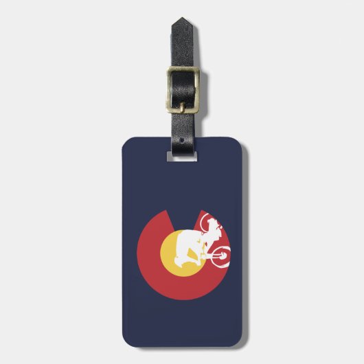 Étiquette À Bagage VTT Colorado (Devant Vertical)