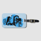 Étiquette À Bagage VTT Mountain Trails Lake Tahoe California (Devant Horizontal)