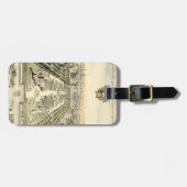 Étiquette À Bagage Vue aérienne du jardin formel par Eric Dahlbergh (Devant horizontal)