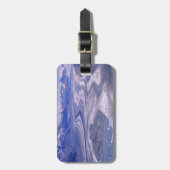 Étiquette À Bagage Vue aérienne Glacier Lowell, Kluane National (Devant Vertical)