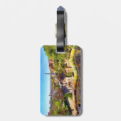 Étiquette À Bagage Vue de la ville de Barcelone (Dos Vertical)