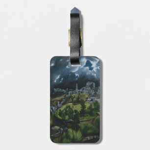 Étiquette À Bagage Vue de Tolède par El Greco