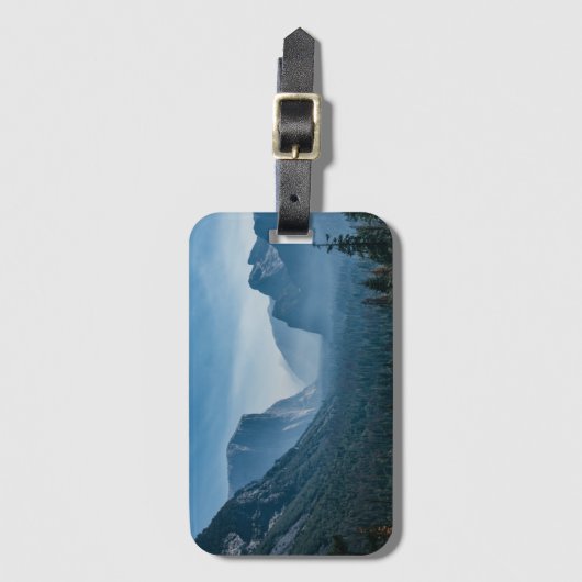 Étiquette À Bagage Vue de tunnel de Yosemite (Devant Vertical)