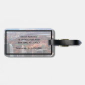 Étiquette À Bagage Vue d'en haut : Automne dans Central Park 01 (Dos horizontal)