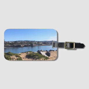 Étiquette À Bagage Vue depuis le Wedge, Newport Beach, Californie