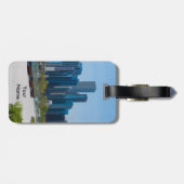 Étiquette À Bagage Vue depuis Navy Pier (Dos horizontal)