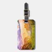 Étiquette À Bagage Vue du tunnel du parc national de Yosemite (Devant Vertical)