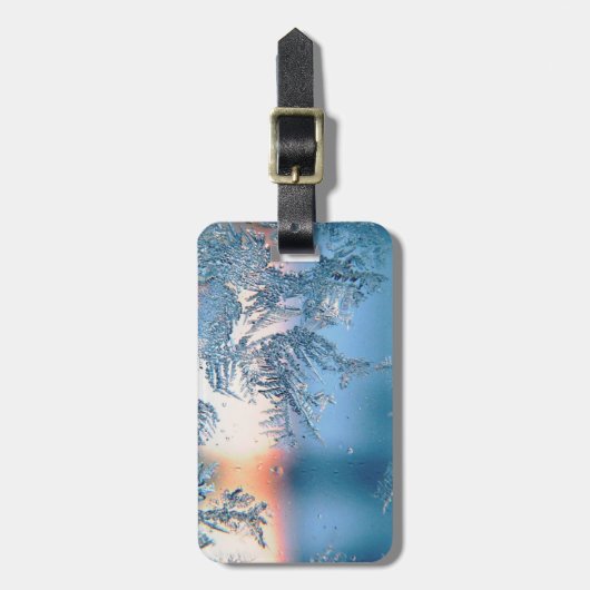 Étiquette À Bagage Vue figée (Devant Vertical)