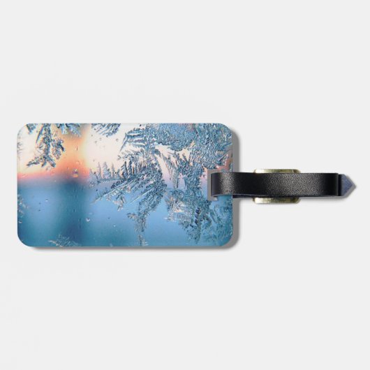 Étiquette À Bagage Vue figée (Dos horizontal)