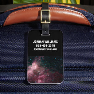 Étiquette À Bagage Vue Infrarouge Montrant La Naissance Et La Mort De