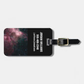 Étiquette À Bagage Vue Infrarouge Montrant La Naissance Et La Mort De (Devant horizontal)