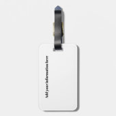 Étiquette À Bagage Vue panoramique Porto Portugal (Dos Vertical)