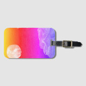 Étiquette À Bagage Vue rapprochée des mondes de l'imaginaire et de le (Devant Horizontal)