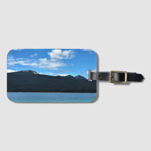 Étiquette À Bagage Vues sur le lac Crescent, Oregon