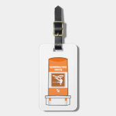 Étiquette À Bagage Wakeboard est ma drogue (Devant Vertical)