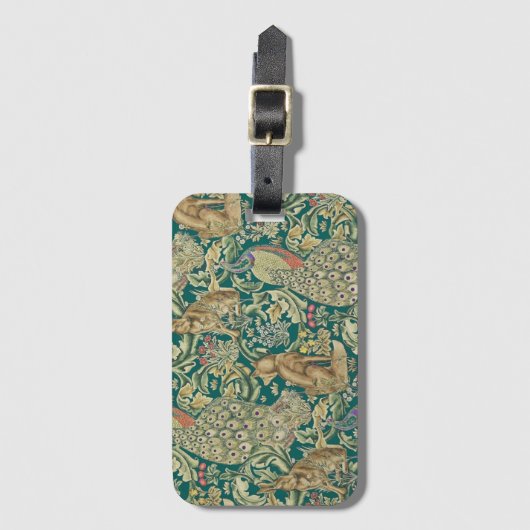 Étiquette À Bagage Walter Morris "Forest" (Devant Vertical)