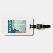 Étiquette À Bagage Washington, D.C. - La capitale de notre nation (Devant horizontal)