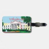 Étiquette À Bagage Washington DC - Maison Blanche (Dos horizontal)