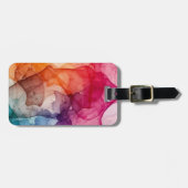 Étiquette À Bagage Watered Colour (Devant horizontal)