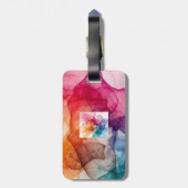 Étiquette À Bagage Watered Colour (Dos Vertical)