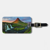Étiquette À Bagage Waterfalls | Kirkjufell, Iceland (Devant horizontal)