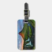 Étiquette À Bagage Waterfalls | Kirkjufell, Iceland (Devant Vertical)