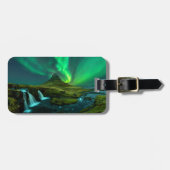 Étiquette À Bagage Waterfalls | Kirkjufellfoss Waterfall, Iceland (Devant horizontal)