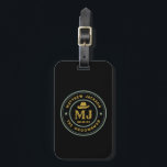 Étiquette À Bagage Western Cowboy Vintage Monogramme Best Man Groomsm<br><div class="desc">Cadeaux personnalisés pour groomsmen et meilleur homme avec le thème western cowboy. Décoré de casquette de cowboy avec police vintage occidentale. Le texte et la couleur sont modifiables à l'aide de l'outil de conception pour s'adapter à votre occasion. Obtenez ce cadeau de personnaliser pour les mariages, les célibataires, les fiançailles...</div>