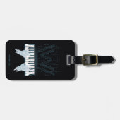Étiquette À Bagage Westworld | Mains Android Sur Piano Joueur (Devant horizontal)